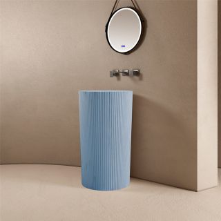 Напольная раковина ABBER Stein AS2501Blau 50см голубой